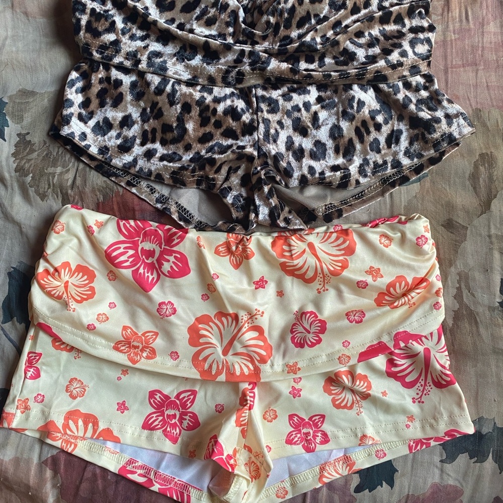 Floral Print Women's Shorts